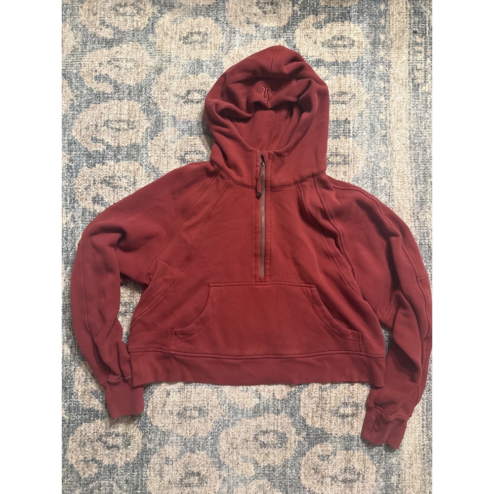 Lululemon Scuba Half Zip Oversized Pullover Hoodie Size M/L Excellent Condition
